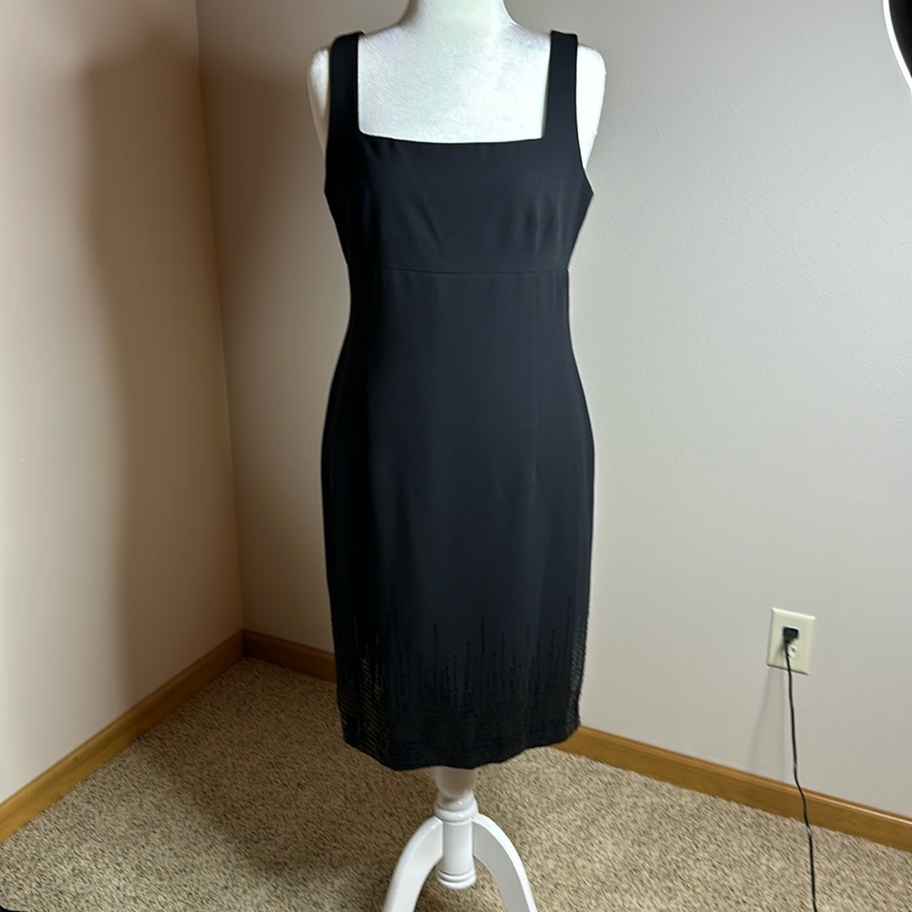 Liz Claiborne black party dress